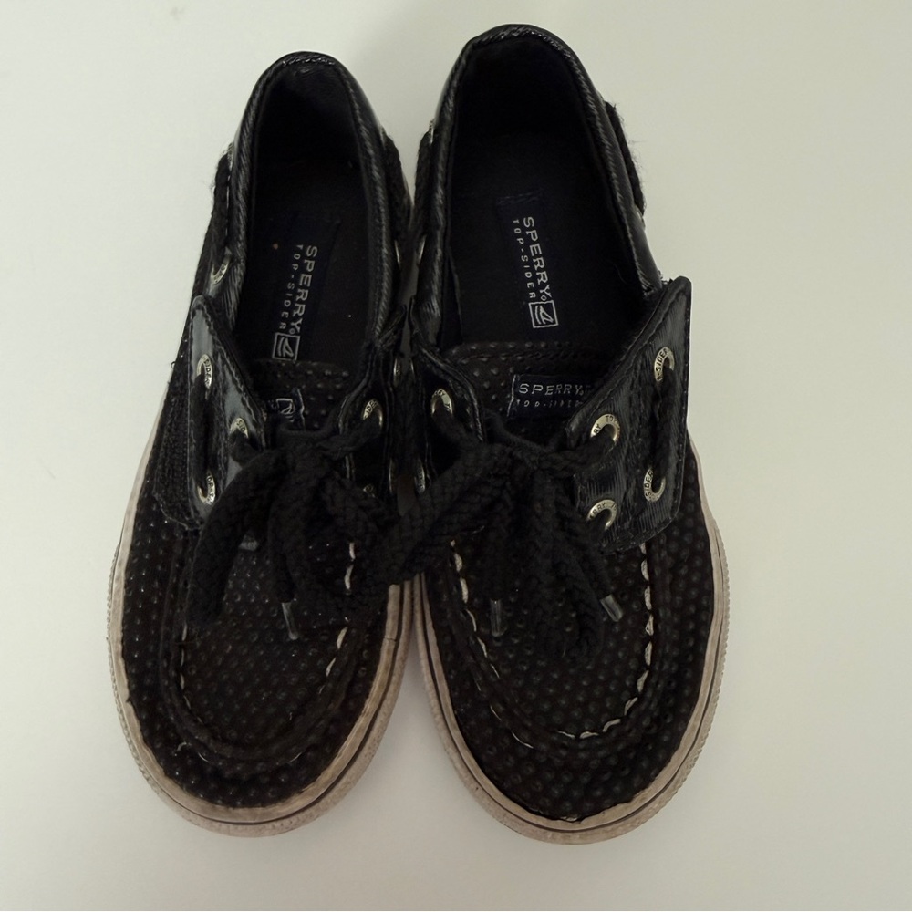Sperry | Top-Sider | Boat Shoes | Kids Size 10 | Black